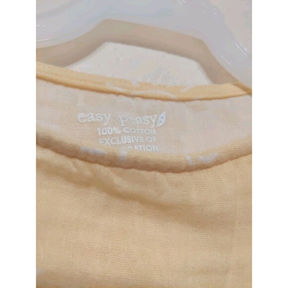 Toddler Romper Bubble Suit 12-18 Mo Cotton Shirt 12 Mo New - Picture 10 of 10